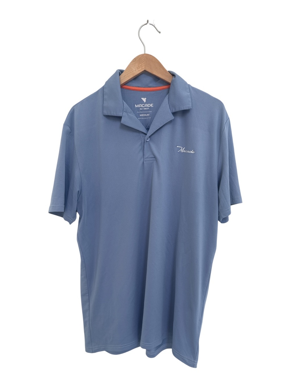 Macade Men’s Blue Golf Polo Shirt